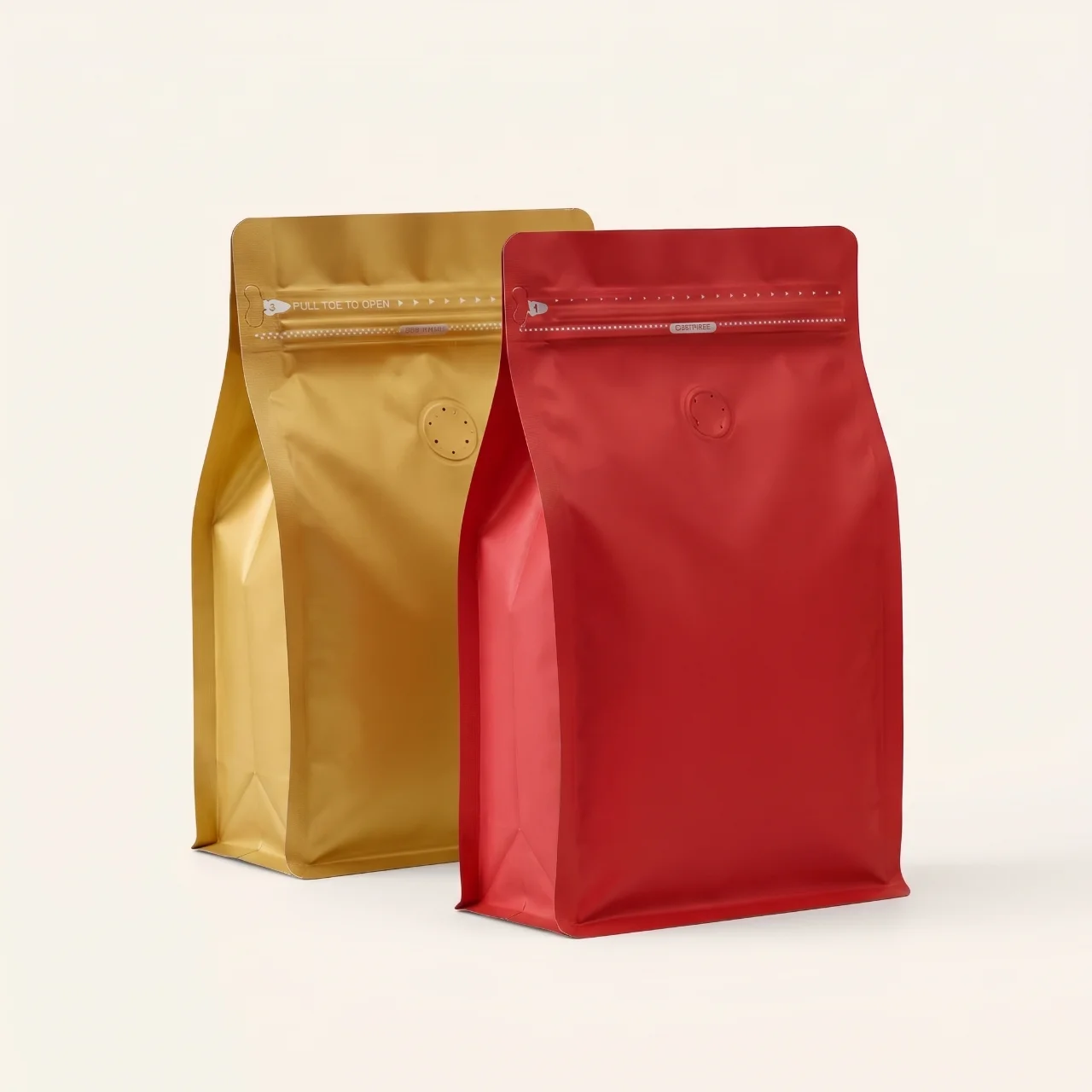 Bolsa para Café 250Gr con Ziplock + Válvula