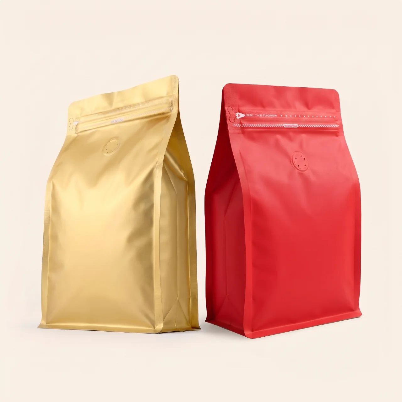 Bolsa para Café 1kg con Ziplock + Válvula